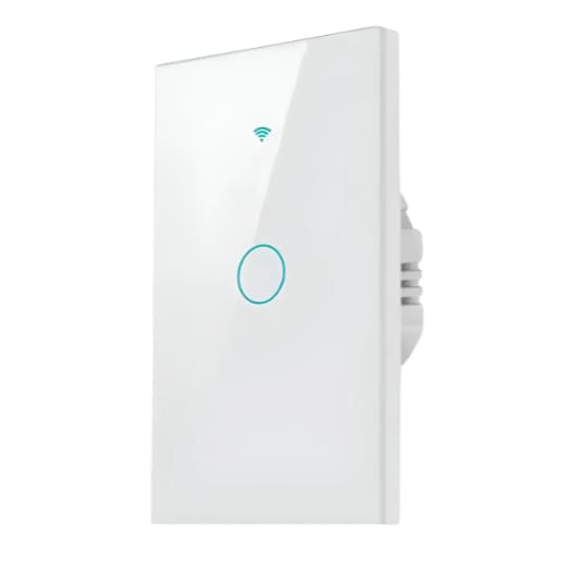 Interruptor Inteligente Wi-Fi Touch 1 a 4 Botões Compatível Alexa e Google – AnyHome