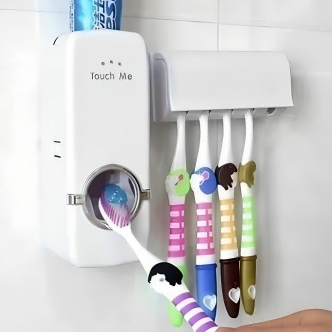 Porta Escova de Dentes com/sem Esterilização UV para Banheiro