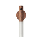 1/2 pcs Luminária Elegante De Madeira Led Sensor Movimento Presença